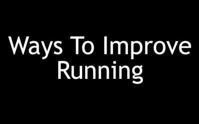 Ways To Improve Running